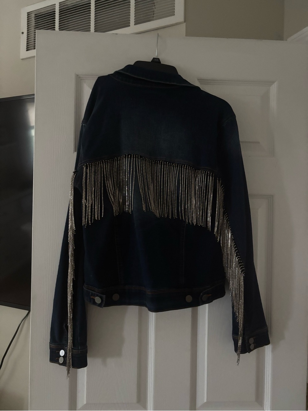 Xs like new Scully Indigo Blue Denim Shirt Jacket